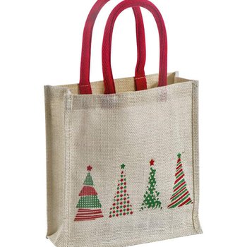 Jute Christmas Bags