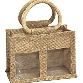 Jute Designer Jar Bags