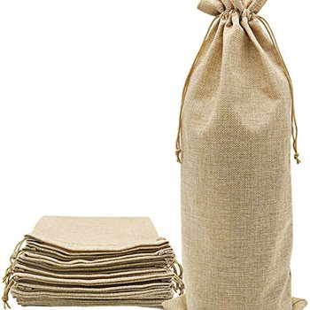 Jute Wine Bags