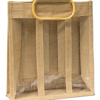 Jute Wine Bags