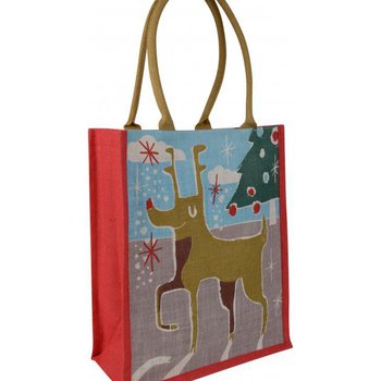 Jute Christmas Bags