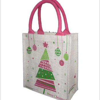 Jute Christmas Bags