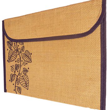 Jute File Folder