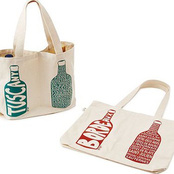 Canvas Bottle Bags